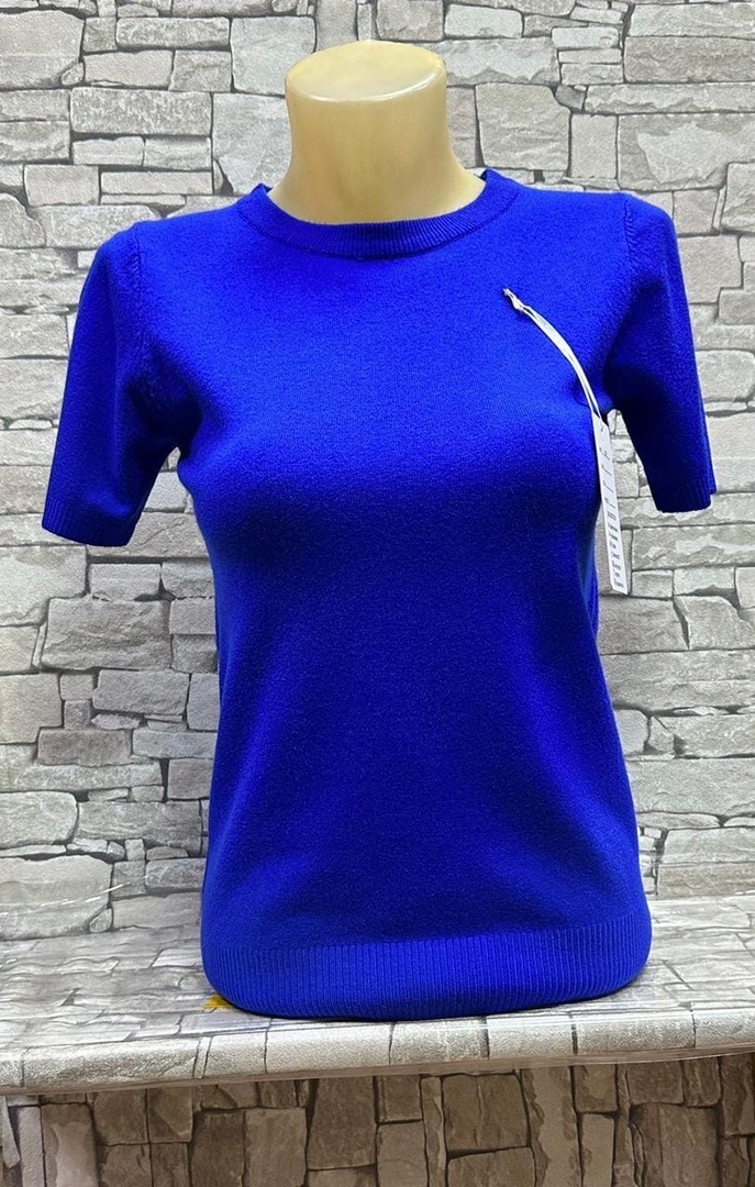 Купить кофта женская с коротким рукавом арт. 1415912 - кофты, свитера ...