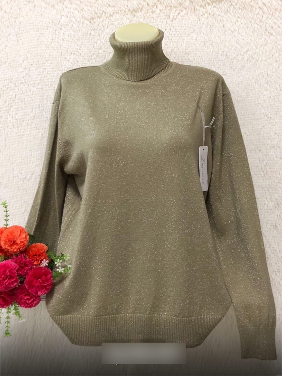 Купить Водолазку С Люрексом Женскую