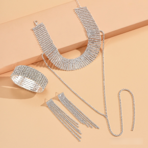 Набор женский: колье, серьги и браслет арт. 1539294