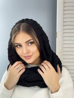 Хомут женский вязаный (65*35 см.) арт. 1566874