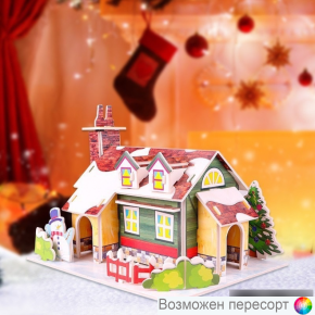 Новогодний 3D пазл конструктор арт. 1565252