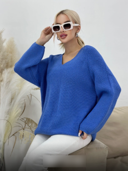 Пуловер женский (one size) 48-56 арт. 1565950