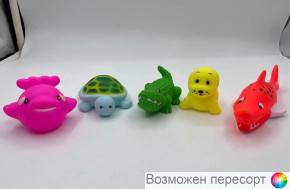 Набор резиновых игрушек для купания арт. 1489181