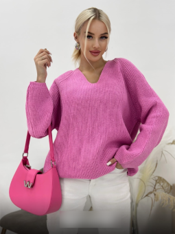 Пуловер женский (one size) 48-56 арт. 1565929