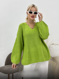 Пуловер женский (one size) 48-56 арт. 1565923