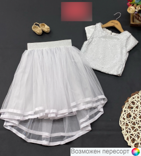 Костюм детский: кофта и юбка арт. 1561897