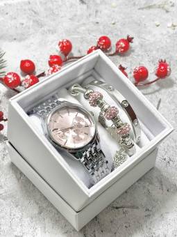 Набор женский: часы наручные и два браслета арт. 1505048