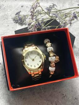 Набор женский: часы наручные и браслет арт. 1504910