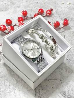 Набор женский: часы наручные и два браслета арт. 1505051