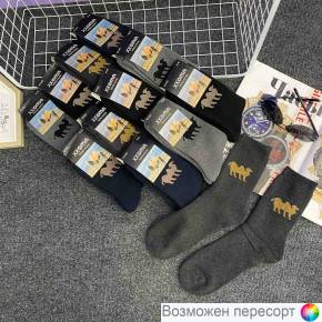 Носки мужские махровые р. 42-48 (12 пар) арт. 1539073