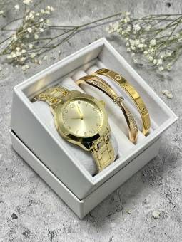 Набор женский: часы наручные и два браслета арт. 1544450