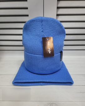 Комплект детский: шапка на флисе и снуд (5-15 лет) арт. 1556680