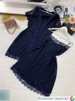 Комплект женский: халат и сорочка арт. 1567628