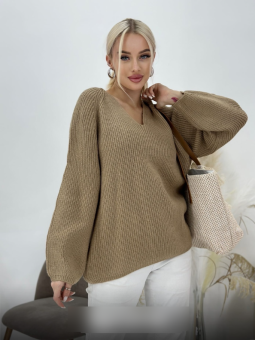 Пуловер женский (one size) 48-56 арт. 1565952