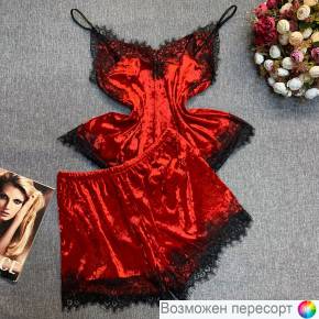 Пижама женская: топ и шорты арт. 1540511