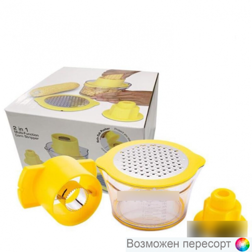 Многофункциональный 4в1 прибор для чистки кукурузы и овощерезка арт. 1313612 Многофункциональный 4в1 прибор для чистки кукурузы и овощерезка арт. 1313612