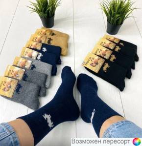 Носки мужские махровые р. 42-48 (6 пар) арт. 1540373