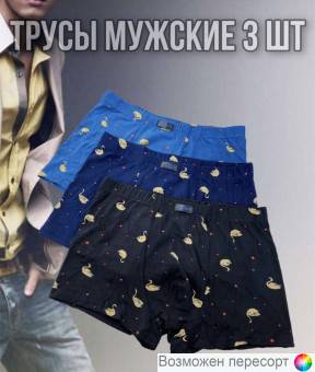 Трусы мужские (3 шт.) арт. 1496002