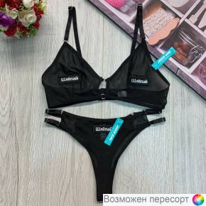 Комплект женского эротического белья: бюстгальтер и трусы арт. 1270279