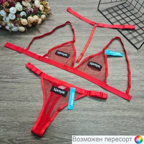 Комплект женского эротического белья: бюстгальтер и трусы арт. 1284359