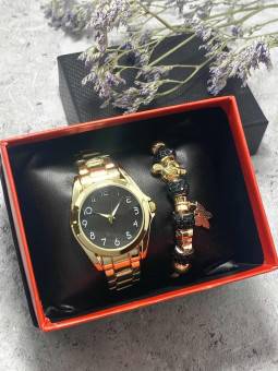 Набор женский: часы наручные и браслет арт. 1504907