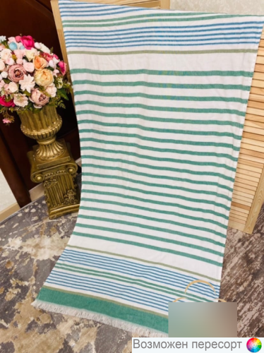 Полотенце пляжное льняное (80*160 см.) арт. 1316303 Полотенце пляжное льняное (80*160 см.) арт. 1316303