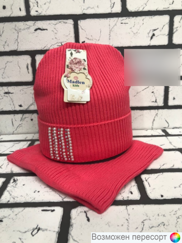 Комплект детский: шапка и снуд (7-15 лет) арт. 1163301 Комплект детский: шапка и снуд (7-15 лет) арт. 1163301