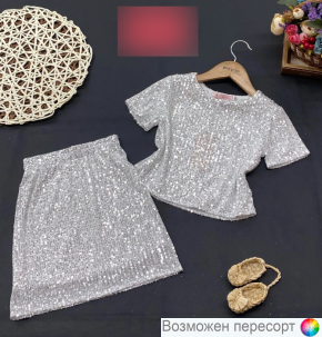 Костюм детский: кофта и юбка арт. 1564819