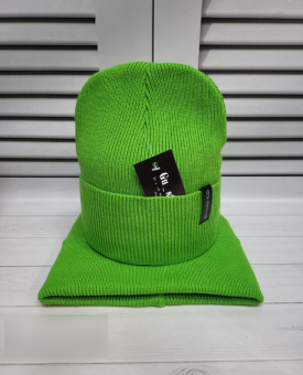 Комплект детский: шапка на флисе и снуд (5-15 лет) арт. 1556678