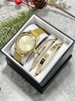 Набор женский: часы наручные и два браслета арт. 1544416