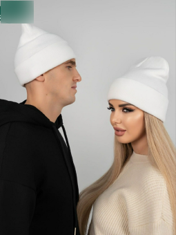 Шапка мужская двойная (free size) арт. 1567220