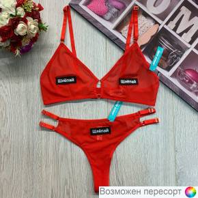 Комплект женского эротического белья: бюстгальтер и трусы арт. 1270276