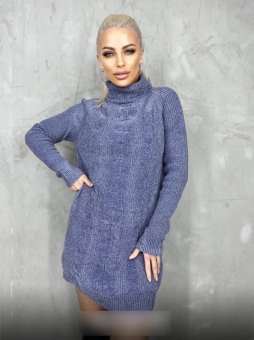 Туника женская вязаная (one size) 46-54 арт. 1565951