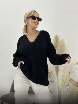 Пуловер женский (one size) 48-56 арт. 1565927