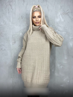 Туника женская вязаная (one size) 50-54 арт. 1558950