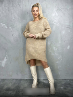 Туника женская вязаная (one size) 48-56 арт. 1548414