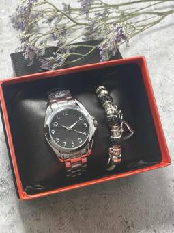 Набор женский: часы наручные и браслет арт. 1504904