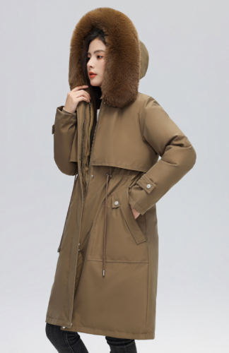 Парка женская со съемной утепленной подкладкой арт. 1547800 Парка женская со съемной утепленной подкладкой арт. 1547800