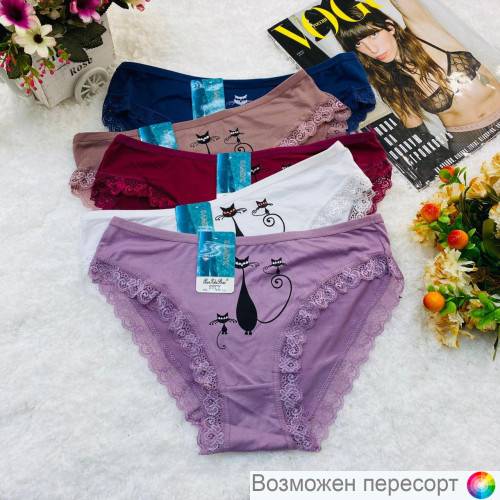 Трусы женские (5 шт.) арт. 1244531 Трусы женские (5 шт.) арт. 1244531