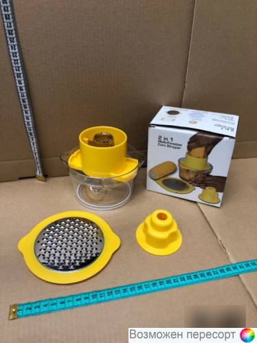 Многофункциональный 4в1 прибор для чистки кукурузы и овощерезка арт. 1313612 Многофункциональный 4в1 прибор для чистки кукурузы и овощерезка арт. 1313612