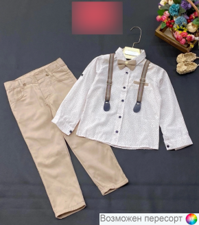Костюм детский: рубашка и штаны арт. 1562013