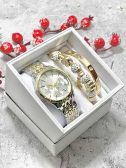 Набор женский: часы наручные и два браслета арт. 1505050