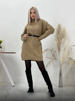 Туника женская вязаная (one size) 46-54 арт. 1561480