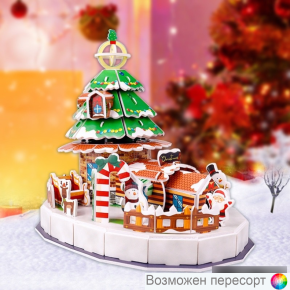 Новогодний 3D пазл конструктор арт. 1565259