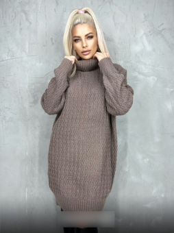 Туника женская вязаная (one size) 50-54 арт. 1558955