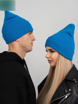 Шапка мужская двойная (free size) арт. 1567194